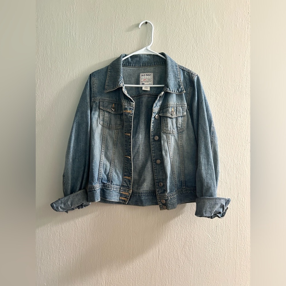 vintage old navy jean jacket